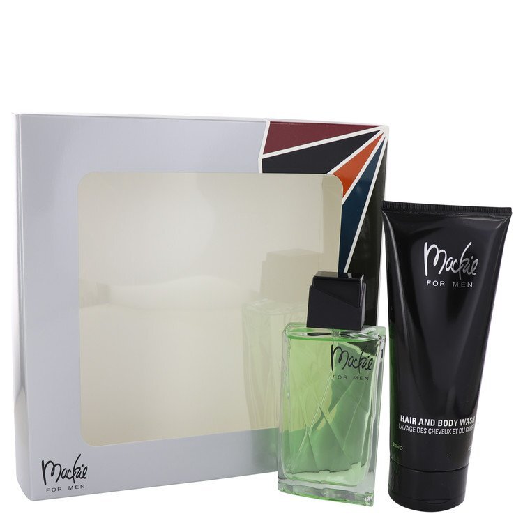 Mackie by Bob Mackie Gift Set -- 3.4 oz Eau De Toilette Spray + 6.7 oz Shower Gel (Men)