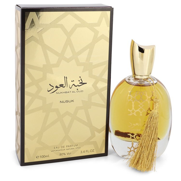 Nukhbat Al Oud by Nusuk Eau De Parfum Spray (Unisex) 3.4 oz (Women)