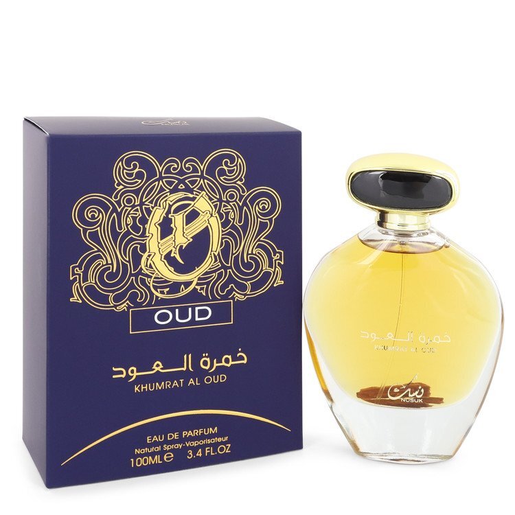 Oud Khumrat Al Oud by Nusuk Eau De Parfum Spray (Unisex) 3.4 oz (Men)