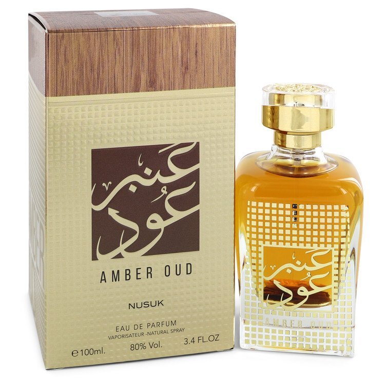 Nusuk Amber oud by Nusuk Eau De Parfum Spray 3.4 oz (Women)