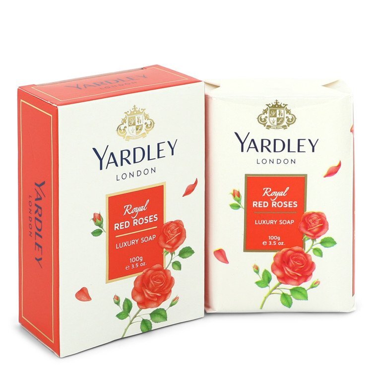 Yardley London Soaps by Yardley London Royal Red Roses Luxury Soap 3.5 oz (Women)