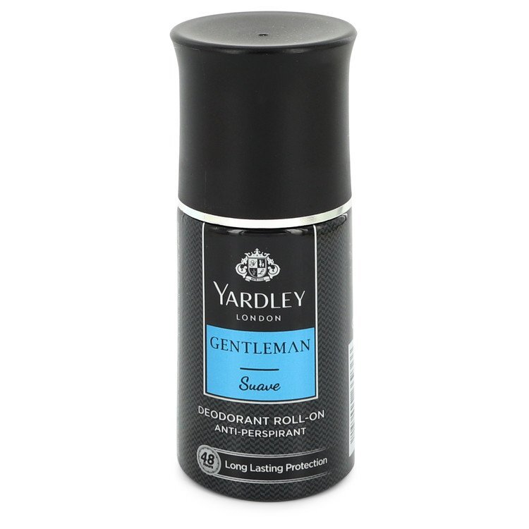 Yardley Gentleman Suave by Yardley London Deodorant Roll-On Alcohol Free 1.7 oz (Men)