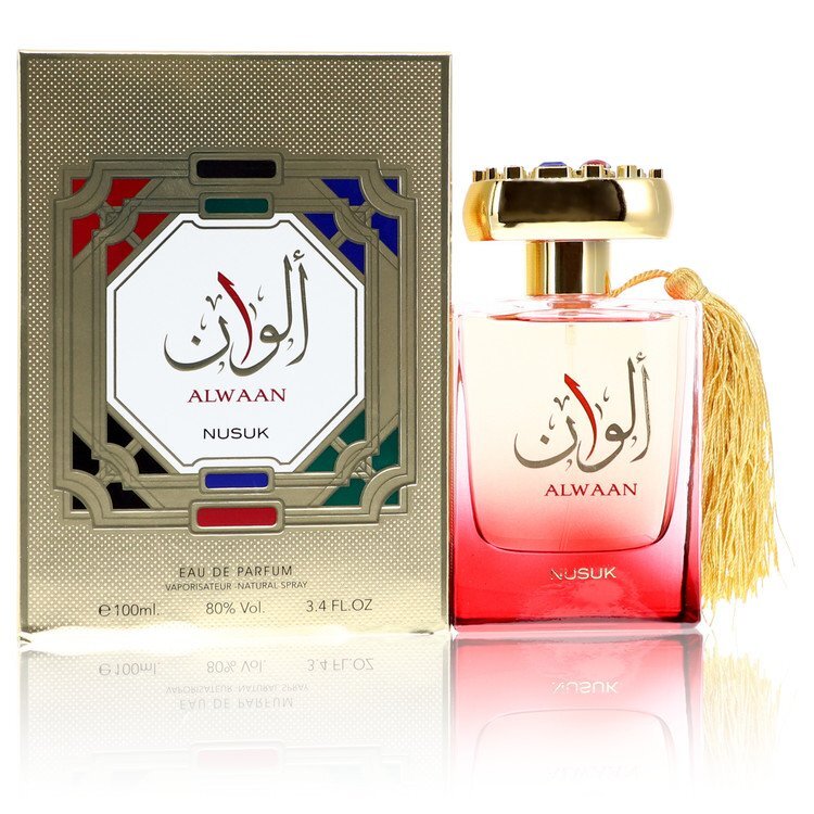 Alwaan by Nusuk Eau De Parfum Spray (Unisex) 3.4 oz (Women)