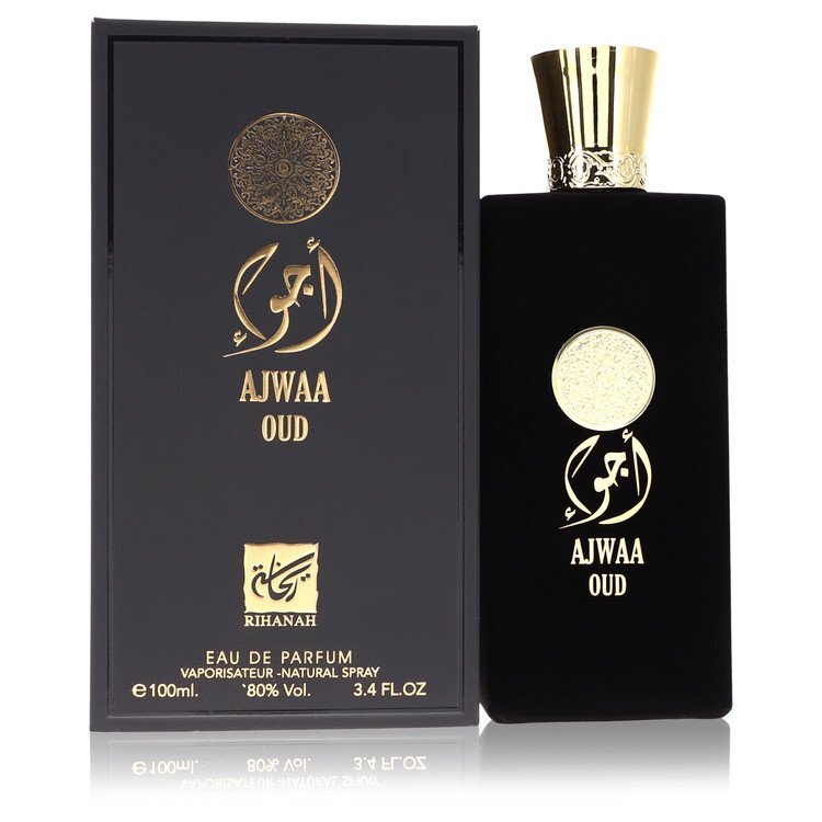 Ajwaa Oud by Rihanah Eau De Parfum Spray (Unisex) 3.4 oz (Men)