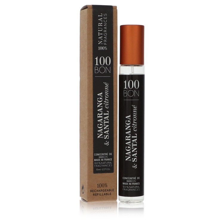 100 Bon Nagaranga &amp; Santal Citronne by 100 Bon Mini Concentree De Parfum (Unisex Refillable) .5 oz (Men)