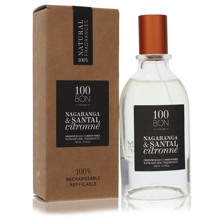 100 Bon Nagaranga &amp; Santal Citronne by 100 Bon Concentree De Parfum Spray (Unisex Refillable) 1.7 oz (Men)