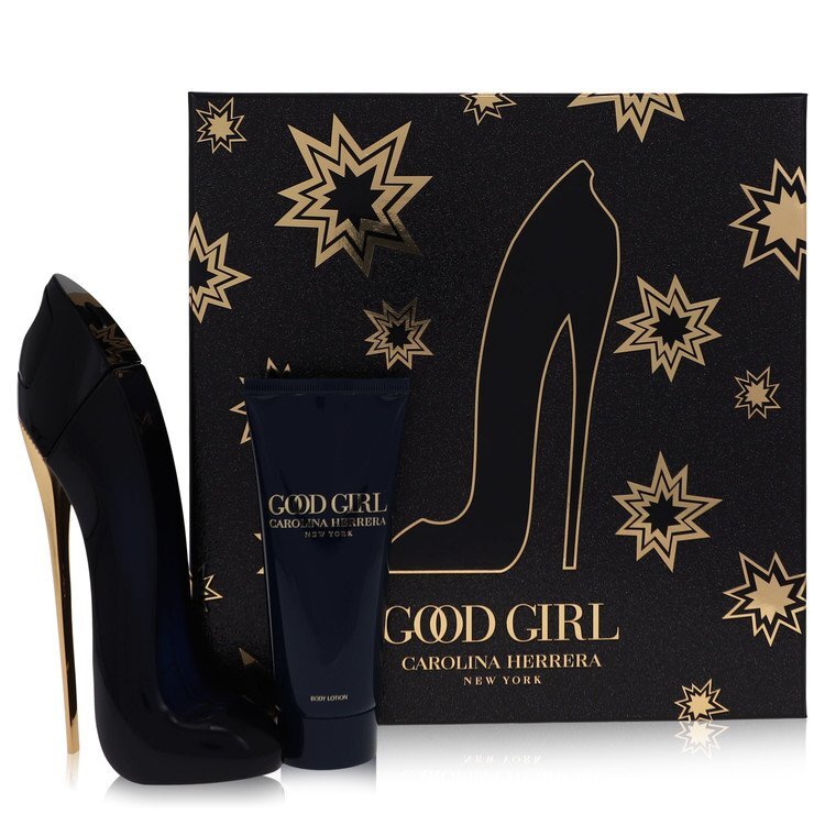 Good Girl by Carolina Herrera Gift Set -- 2.7 oz Eau De Parfum Spray + 3.4 oz Body Lotion (Women)