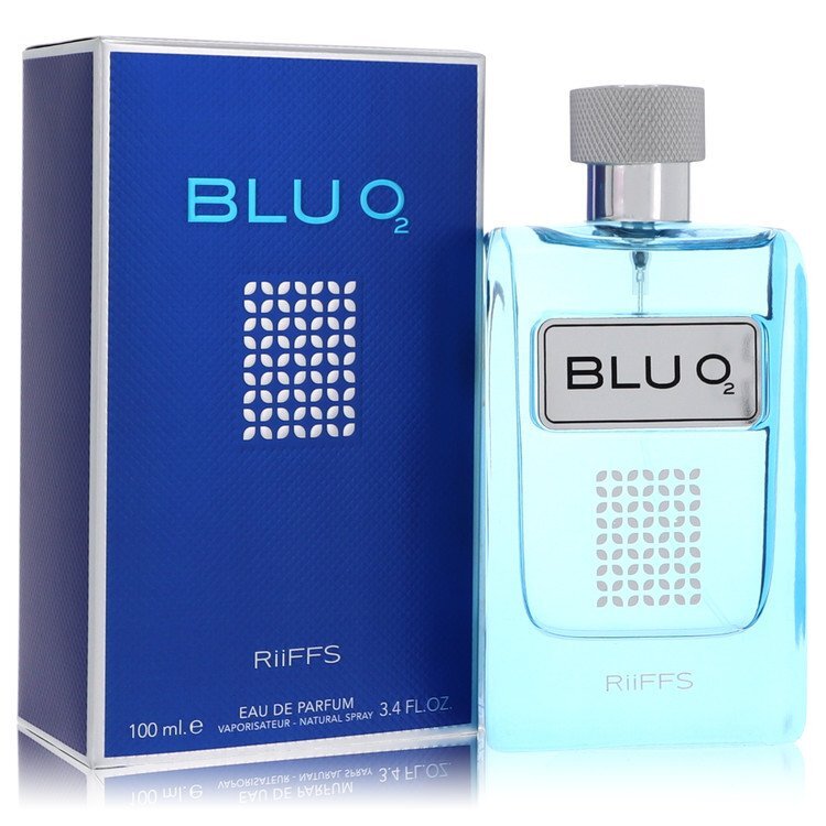 Blu o2 by Riiffs Eau De Parfum Spray 3.4 oz (Men)